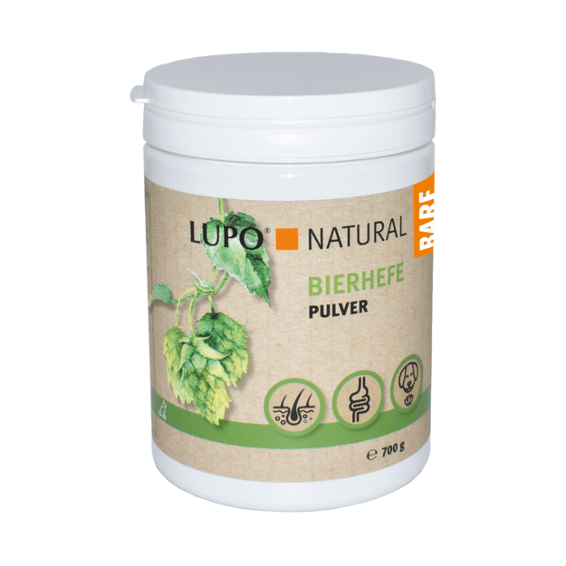 LUPO Natural Hefe – Alaus mielės, 700 gr